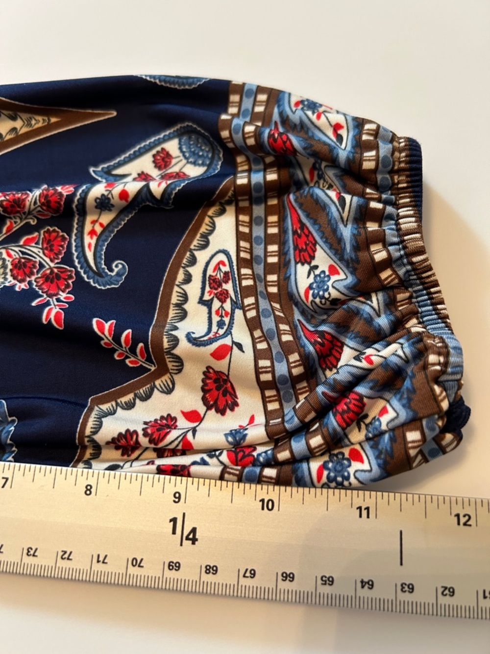 Chic Paisley 3/4 Sleeve Dress Small - Picture 12 of 12